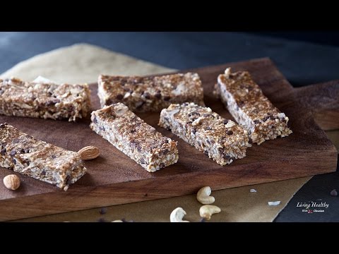 Cookie Dough Granola Bars (Gluten-free, Paleo, Vegan)