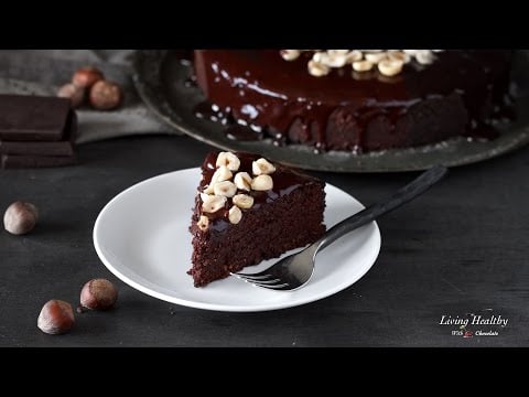 Hazelnut and Chocolate Cake (Paleo, Gluten-free, Dairy-free)