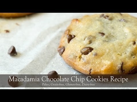 Macadamia Chocolate Chip Cookies Recipe | Living Healthy With Chocolate