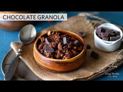 Dark Chocolate Granola - 30-Minute Prep &amp; Bake! (Grain-Free)