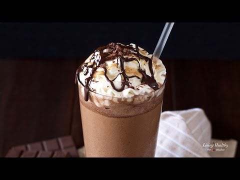 Starbucks Mocha Frappuccino Recipe (Paleo, Vegan, Low-carb option)