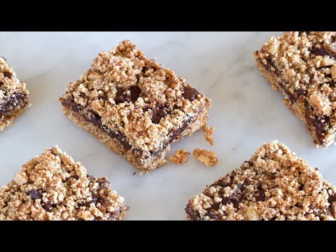 Chocolate Caramel Bars (Vegan, Paleo, Gluten-free)