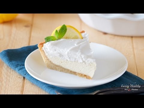 Paleo Lemon Cream Pie (gluten/grain/egg/dairy-free)