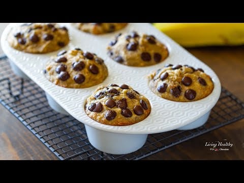 Coconut Flour Banana Muffins | AMAZING Recipe (Paleo, Gluten-free)