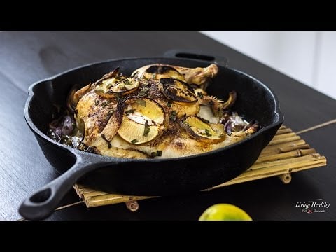 Roasted Cinnamon Lemon Chicken (Paleo, Gluten-free)