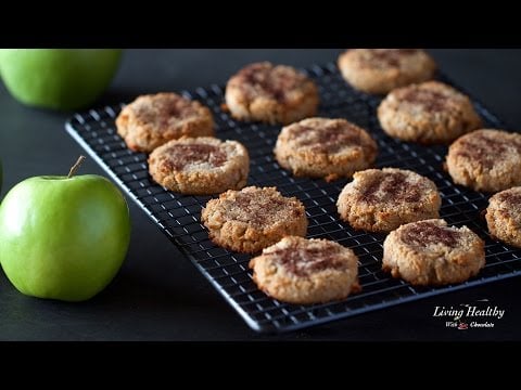 Healthy Apple Cinnamon Cookies (Paleo, Gluten-free, Vegan)