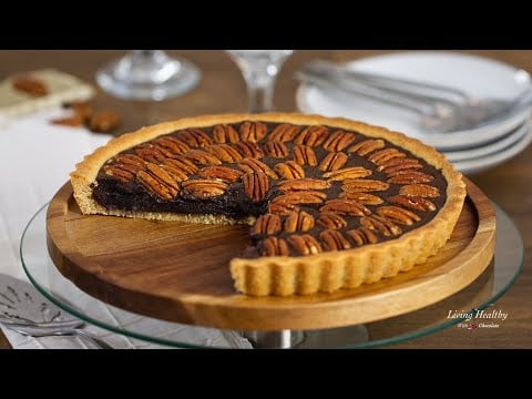 Chocolate Pecan Pie (Gluten-free, Paleo) Without Corn Syrup