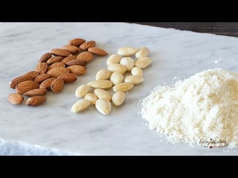 How to blanch almonds and make almond flour