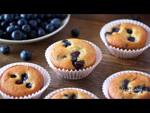 Blueberry Muffin Recipe (Paleo, gluten-free, low-carb)