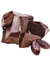 close up of bricks of chocolate