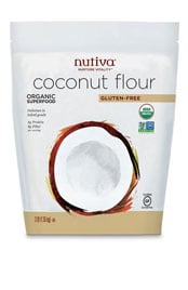 bag of Nutiva coconut flour