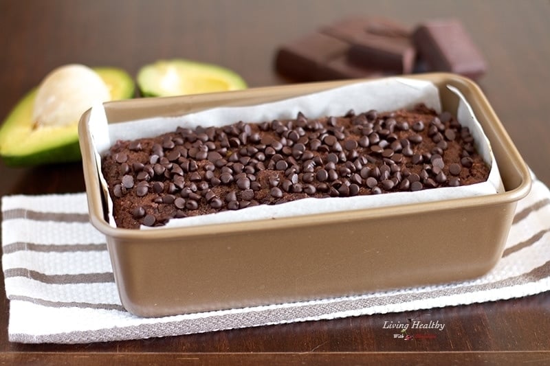 Paleo Avocado Chocolate Bread