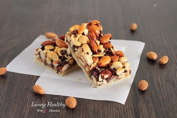 Honey Nut Bars Gluten Free Paleo Living Healthy With Chocolate 