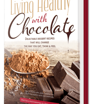 book cover of electronic book Living Healthy with Chocolate written by Adriana Harlan