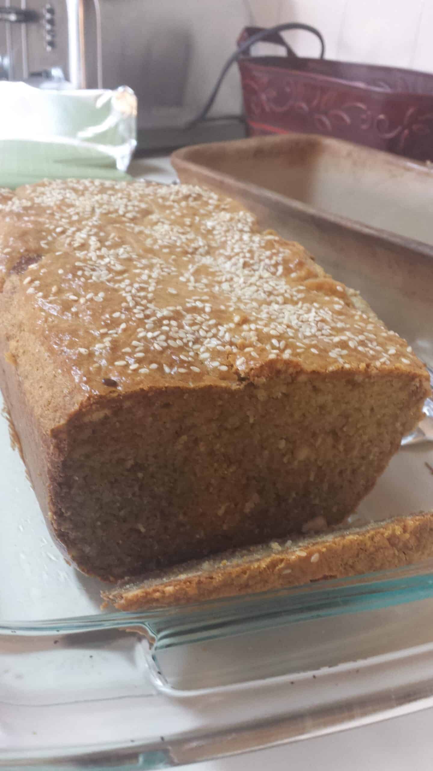 Paleo Bread Recipe (low-carb, grain-free, gluten-free)