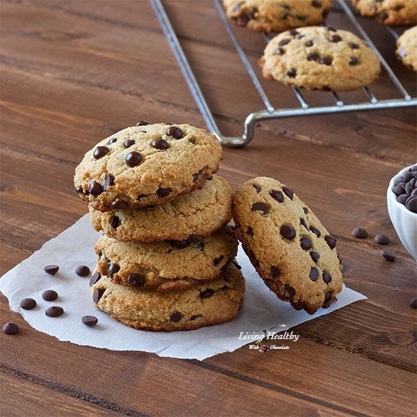 Paleo Chocolate Chip Cookies (gluten-free, grain-free & dairy-free)