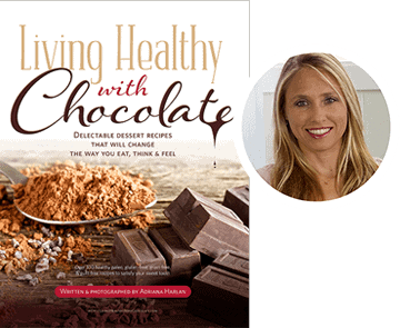 Living Healthy With Chocolate cookbook cover